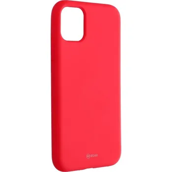 Pouzdro na mobilní telefon Pouzdro Silikonový kryt Roar Colorful Jelly Case pro iPhone 11 hot pink 5903396026188
