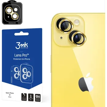 Apple iPhone 14 - 3mk Lens Protection Pro Yellow 5903108519311