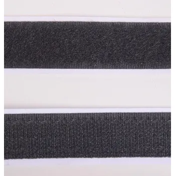 Zip Suchý zip 20 mm v černé barvě I-TRO-20-332