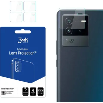 Telefonní příslušenství 3mk Lens Protection ochrana kamery pro Vivo iQOO Neo 6 ,(4ks) 5903108482196