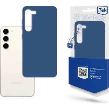 Pouzdro na mobilní telefon Odolný zadní kryt pro Samsung Galaxy S23+ - 3mk Matt Case blueberry 5903108494199