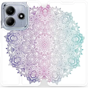 Pouzdro na mobilní telefon Mobiwear flipové pouzdro pro Xiaomi Redmi Note 14 5G bílá