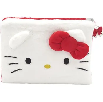 Penál Plyšové oboustranné pouzdro Hello Kitty Kuromi