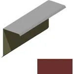 Ukončení pultové střechy RS360S-75 PU 50 MAX MR539 cihlově hnědá