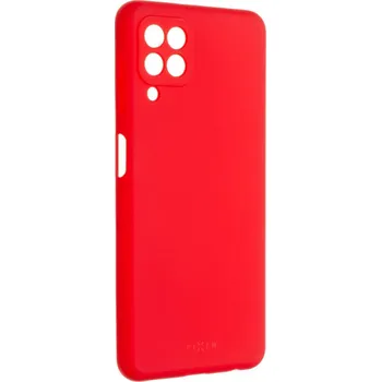 Telefonní příslušenství FIXED Story silikonový kryt Samsung Galaxy A22 červený, FIXST-744-RD