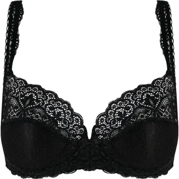 Podprsenka Ingrid Italy polovyztužená podprsenka s krajkou 70B černá