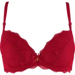 Danka vyztužená podprsenka krajka 69121 90C vínová