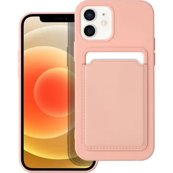 Pouzdro na mobilní telefon Pouzdro Forcell na mobil Card Case pro IPHONE 12 pink