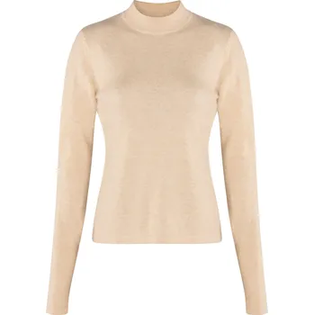 Dámský svetr Merino-kašmírový svetr POISE béžový XS / Béžová