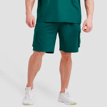 Pánské kraťasy GymBeam Utility Shorts Green XL