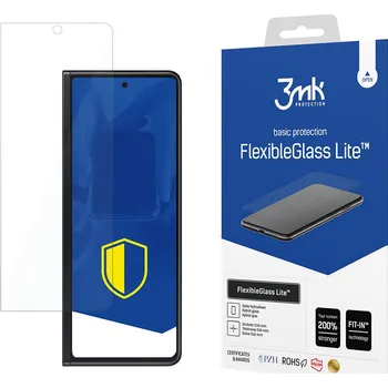 Hybridní sklo pro Samsung Galaxy Z Fold 3 5G (Front) - 3mk FlexibleGlass Lite™ 5903108436687