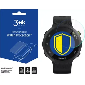 Tvrzené sklo na hodinky Garmin Forerunner 45 - 3MK Watch Protection FlexibleGlass, (3ks) , 5903108299503