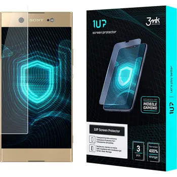 3MK Fólie ochranná 3mk 1UP pro Sony Xperia XA1, 3ks v balení, (5903108397810)