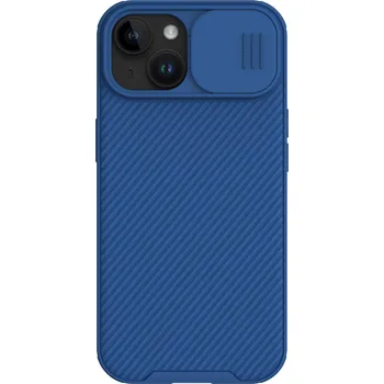 Pouzdro na mobilní telefon Nillkin CamShield PRO Zadní Kryt pro Apple iPhone 15 Plus Blue 6902048266117