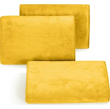 Ručník Mikrovláknový rychlesnoucí ručník/osuška SPORT LINE, různé rozměry, mustard/hořčicová, 380 gr Mybesthome Rozměr: 30x30 cm