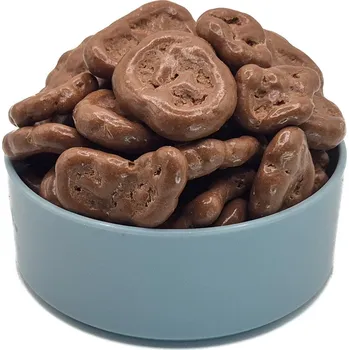 Sušené ovoce Veselá Veverka Banán v mléčné čokoládě 300 g