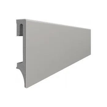 soklová lišta Podlahová lišta ESPUMO ESP203 Tmavě šedá 80