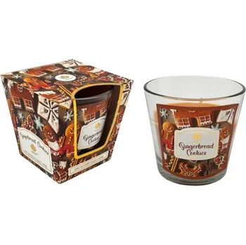Svíčka Svíčka vonná ve skle GINGER BREAD COOKIES 120g