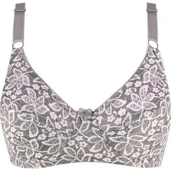 Podprsenka Stefanie polovyztužená podprsenka s kosticemi 9016 85D šedá