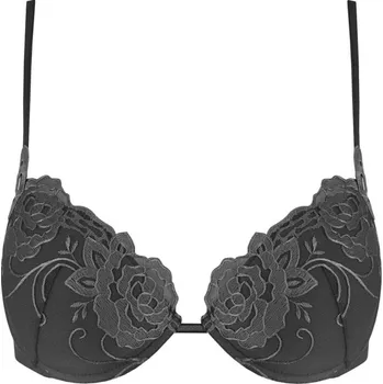 Podprsenka Janina Italy krajková podprsenka s výztuží 70B šedá