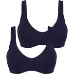 Terife nevyztužená podprsenka 7516 80C tmavě modrá