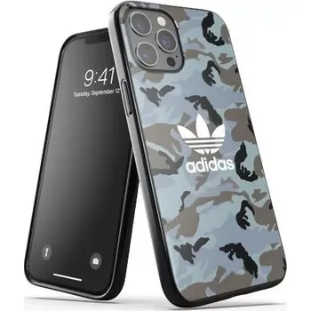 Pouzdro na mobilní telefon Originální pouzdro Adidas SnapCase Camo iPhone 12 Pro Ma x niebiesko/, černá 43703