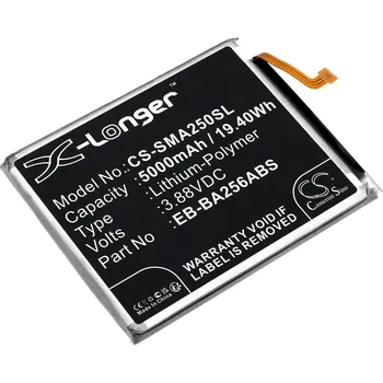 Baterie pro mobilní telefon Baterie Cameron Sino CS-SMA250SL za Samsung EB-BA256ABS - neoriginální