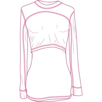 Elektronický střih / PDF dámské tričko na kojení Barbara-32