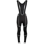 Cyklistické kalhoty FORCE Z70 SOFTSHELL se šráky a vložkou Barva: Černá, Velikost: L