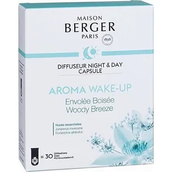 Aroma difuzér Maison Berger Paris Night and Day Aroma Wake-up Refill ( Lesní vánek ) - Náplň do elektrického difuzéru