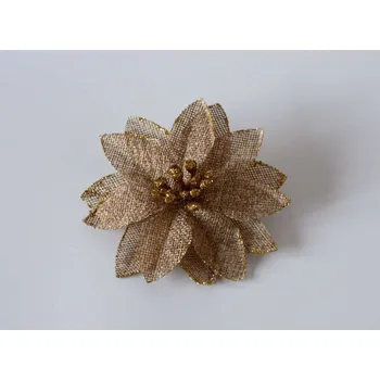 umělá květina Umělý květ Poensetie JUTA 1 ks