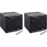 Plachty na zahradní vodní nádrž 2 ks 8 oček 116 x 100 x 120 cm IM_279126