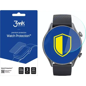 Příslušenství k chytrým hodinkám 3mk Ochranná odolná fólie na hodinky Xiaomi Amazfit GTR 3 Pro - 3MK Watch Protection™ ARC+, (v balení 3ks), 5903108444378