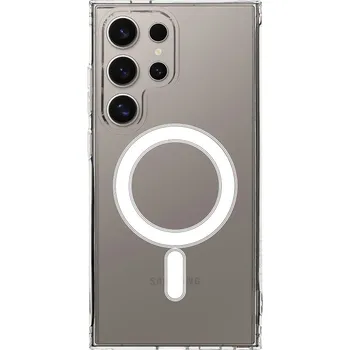 Pouzdro na mobilní telefon Tactical MagForce Kryt pro Samsung Galaxy S24 Ultra Transparent 8596311242953