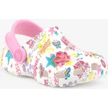 Dívčí sandály COQUI LITTLE FROG White/Dk. princess + amulet 27/28