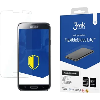 Hybridní sklo pro Samsung Galaxy S5 Neo G903F - 3mk FlexibleGlass Lite™ 5903108029674