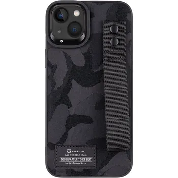 Telefonní příslušenství Tactical Camo Troop Drag Strap Kryt pro Apple iPhone 14 Plus Black 8596311194702