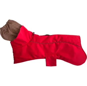 Obleček pro psa VPETBR PILE Teplý voděodolný obleček pro střední a velké psy s reflexními prvky Barva: Červená, Velikost: S