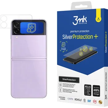 3MK SilverProtection+ Fólie antimikrobiální pro Samsung Galaxy Z Flip 3 5G (Front), (5903108436861)