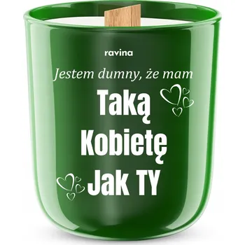 Svíčka Sójová vonná svíčka jako dárek Ravina 1 ks