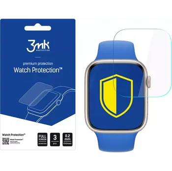 Příslušenství k chytrým hodinkám 3mk Ochranná odolná fólie na hodinky Apple Watch 7 45mm - 3MK Watch Protection™ ARC+, (v balení 3ks), 5903108443722