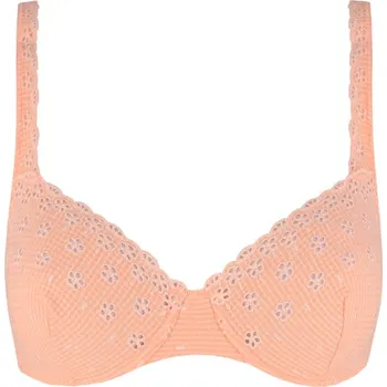 Podprsenka Linosa Italy podprsenka bez výztuže 70B světle oranžová