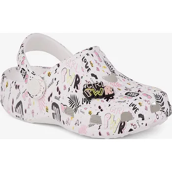 Dívčí pantofle COQUI BIG FROG White Girl PWR + Amulet 30/31