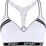 Mon Cheri Sport podprsenka s krajkou 85B bílá