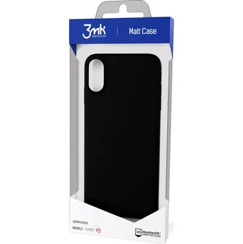 Pouzdro na mobilní telefon 3MK Ochranný kryt Samsung Galaxy S22 Ultra 5G - 3mk Matt Case black, 5903108445085