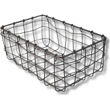 Velikonoční dekorace Dekorace - Koš drátěný mělký