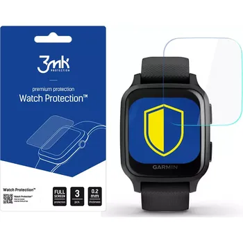 Příslušenství k chytrým hodinkám 3mk Ochranná odolná fólie na hodinky Garmin Venu SQ - 3MK Watch Protection™ ARC+, (v balení 3ks), 5903108319140