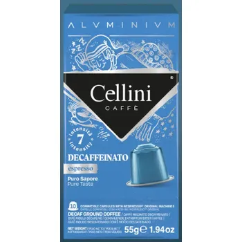 Cellini Nespresso® Decaffeinato 70% Arabica kapsle