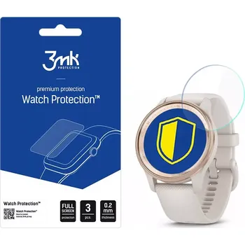 Elektronika 3mk Ochranná odolná fólie na hodinky Garmin Vivomove Trend - 3MK Watch Protection™ ARC+, (v balení 3ks), 5903108519021