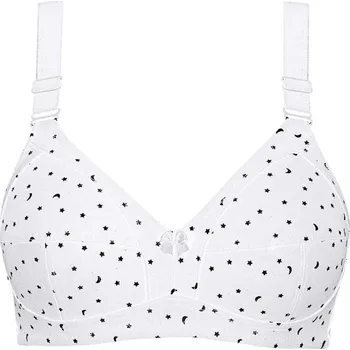 Podprsenka Jiřinka nevyztužená podprsenka bez kostic 5634C 105D bílá